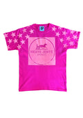 MAGENTA DERBY VICTORY BOXY TEE